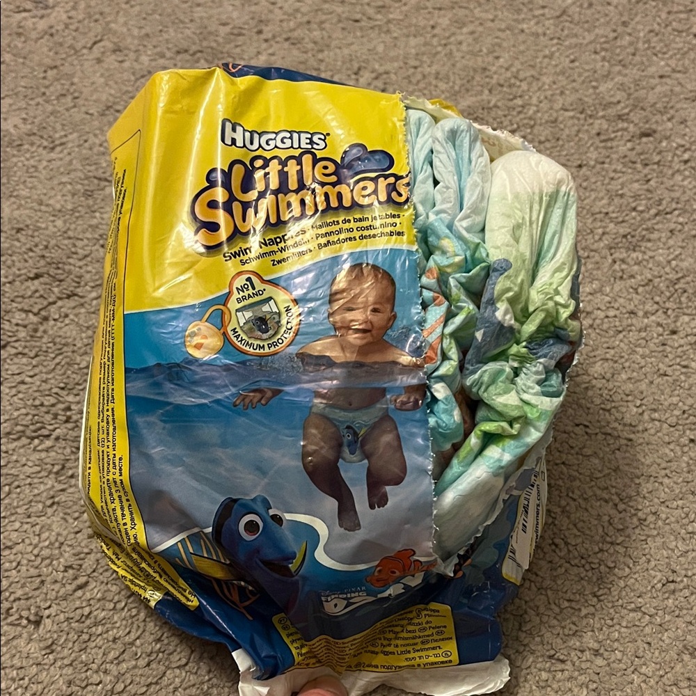 Huggies Little Swimmers Swim Diapers - Blue